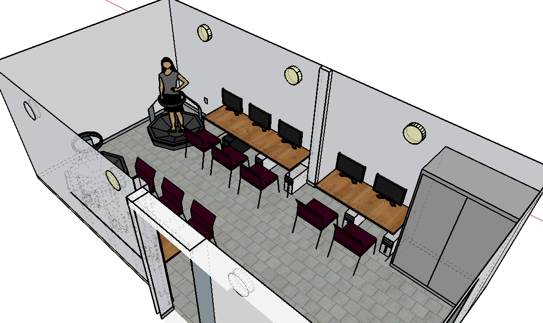 Community Access Point
Sketchup Drawing.
