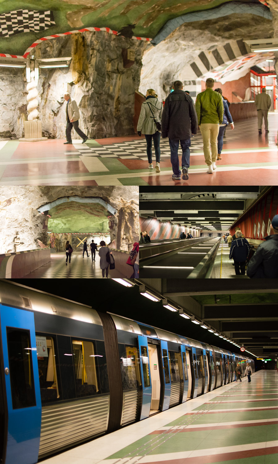 Stockholm's Kungsträgården Metro Station